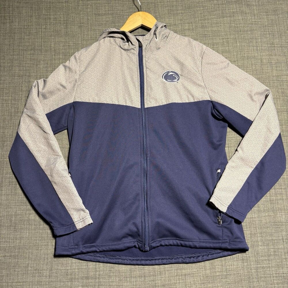 Holloway Penn State Nittany Lions College Full Zip Hoodie Jacket Womens Medium
